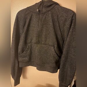 Lululemon Athletica Charcoal Half-Zip Hoodie